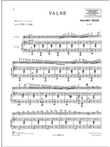 Valse n° 3 de la Suite de trois morceaux - Benjamin Godard - Partition